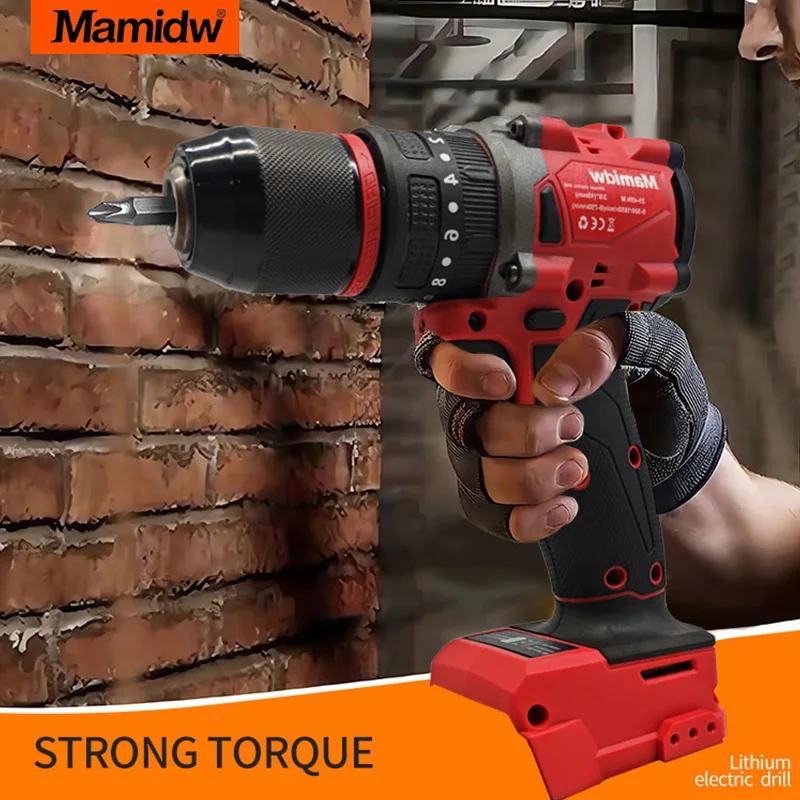 45N.M 1650RPM brushless electric drill, ergonomic design, durable structure, compact design, electric drill (tool only)
45N.M 1650RPM brushless electric drill, ergonomic design, durable structure, compact design, electric drill (tool only)