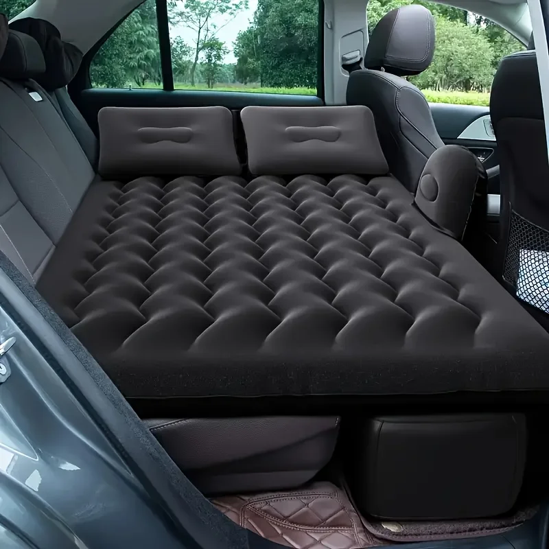 1pc Portable Inflatable Car Air Mattress, PVC Material, Light Beige-Friendly, for Rear Seat Sleeping, Outdoor Camping Travel
1pc Portable Inflatable Car Air Mattress, PVC Material, Light Beige-Friendly, for Rear Seat Sleeping, Outdoor Camping Travel