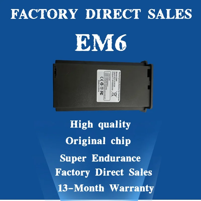 2pcs The EM6 battery for hunting cameras is suitable for Tactacam Reveal Trail cellular tracking camera X Gen
2pcs The EM6 battery for hunting cameras is suitable for Tactacam Reveal Trail cellular tracking camera X Gen
