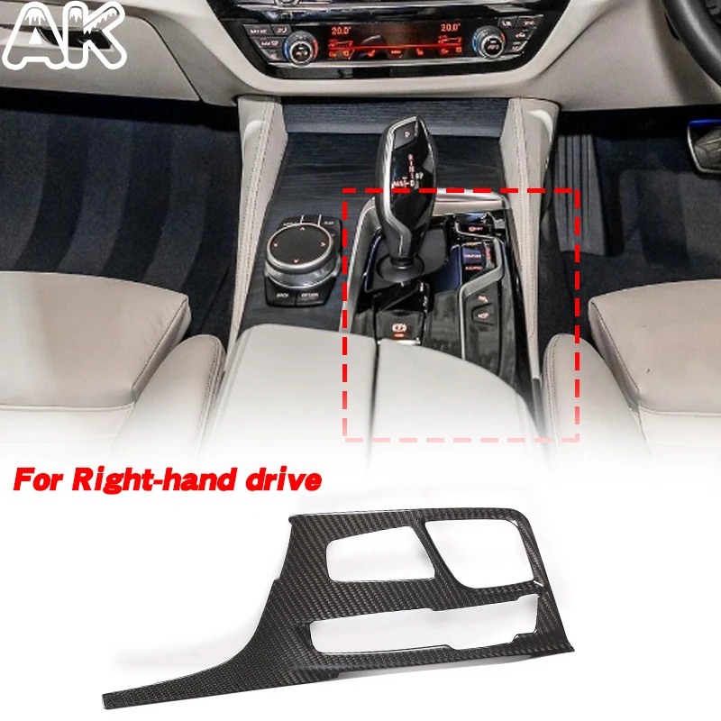 For BMW 5 Series G30 G31 G32 G38 M5 F90 2018-2023 Real Carbon Fiber Car Central Console Gear Shift Trim Cover Car Accessories
For BMW 5 Series G30 G31 G32 G38 M5 F90 2018-2023 Real Carbon Fiber Car Central Console Gear Shift Trim Cover Car Accessories