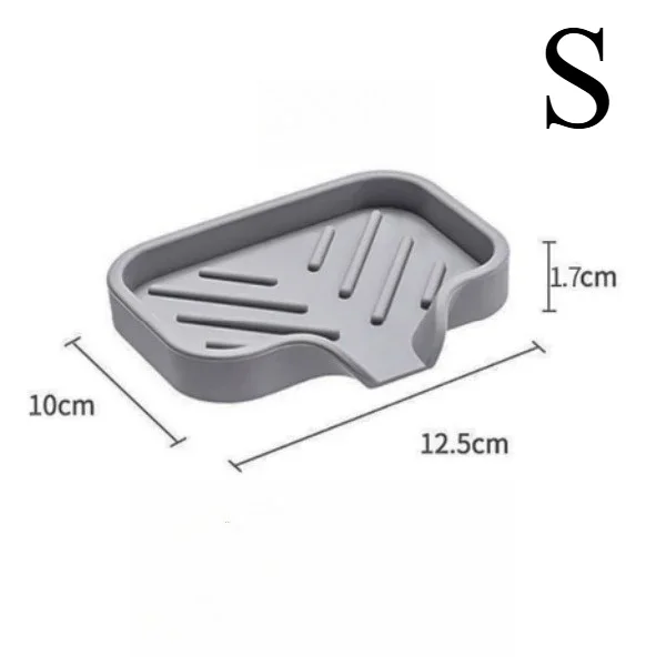 Sink Silicone Tray with Drain Soap Sponge Storage Holder Countertop Sink Scrubber Brush Storage Rack Kitchen Organizer
Sink Silicone Tray with Drain Soap Sponge Storage Holder Countertop Sink Scrubber Brush Storage Rack Kitchen Organizer