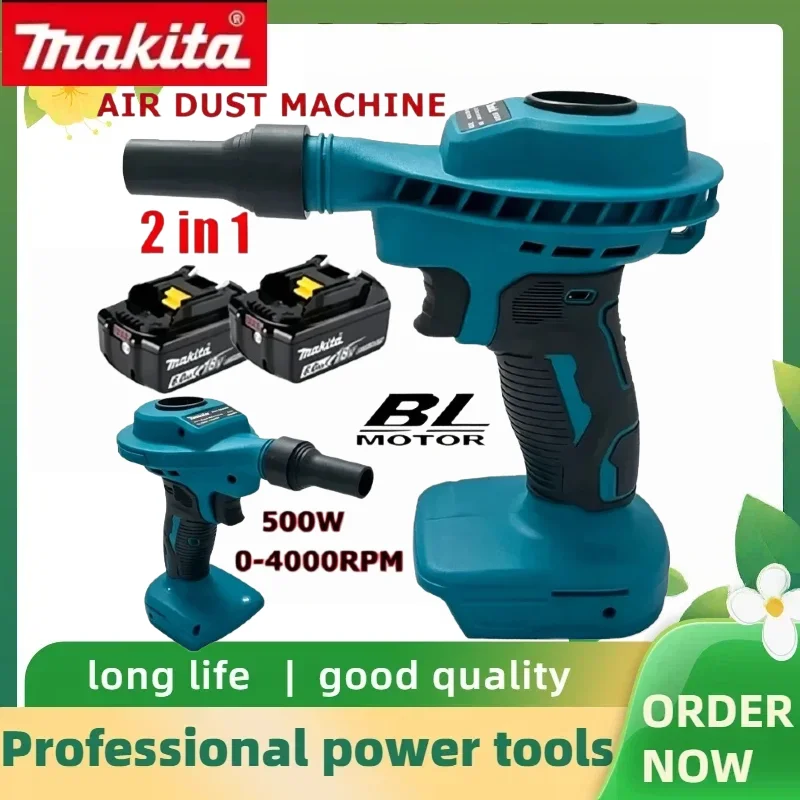 Makita 18V Battery Multifunctional Rechargeable Vacuum Cleaner Inflator Portable Dust Suction Air Pump Power Tool
Makita 18V Battery Multifunctional Rechargeable Vacuum Cleaner Inflator Portable Dust Suction Air Pump Power Tool