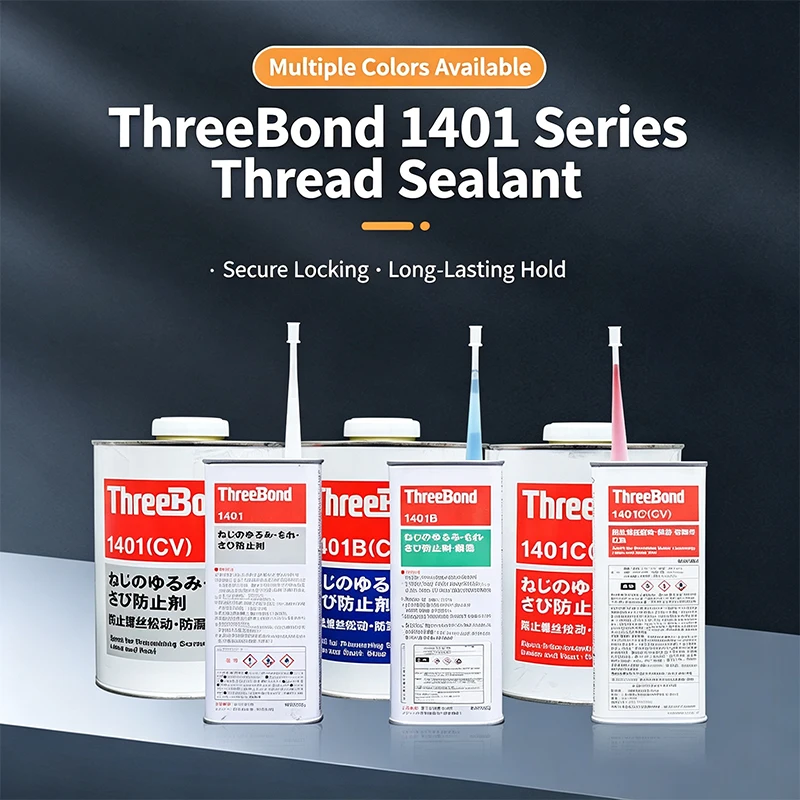 ThreeBond TB1401/B/C Removable Thread Locker Anaerobic Screw Red Green Curing Agent TB-1401
ThreeBond TB1401/B/C Removable Thread Locker Anaerobic Screw Red Green Curing Agent TB-1401