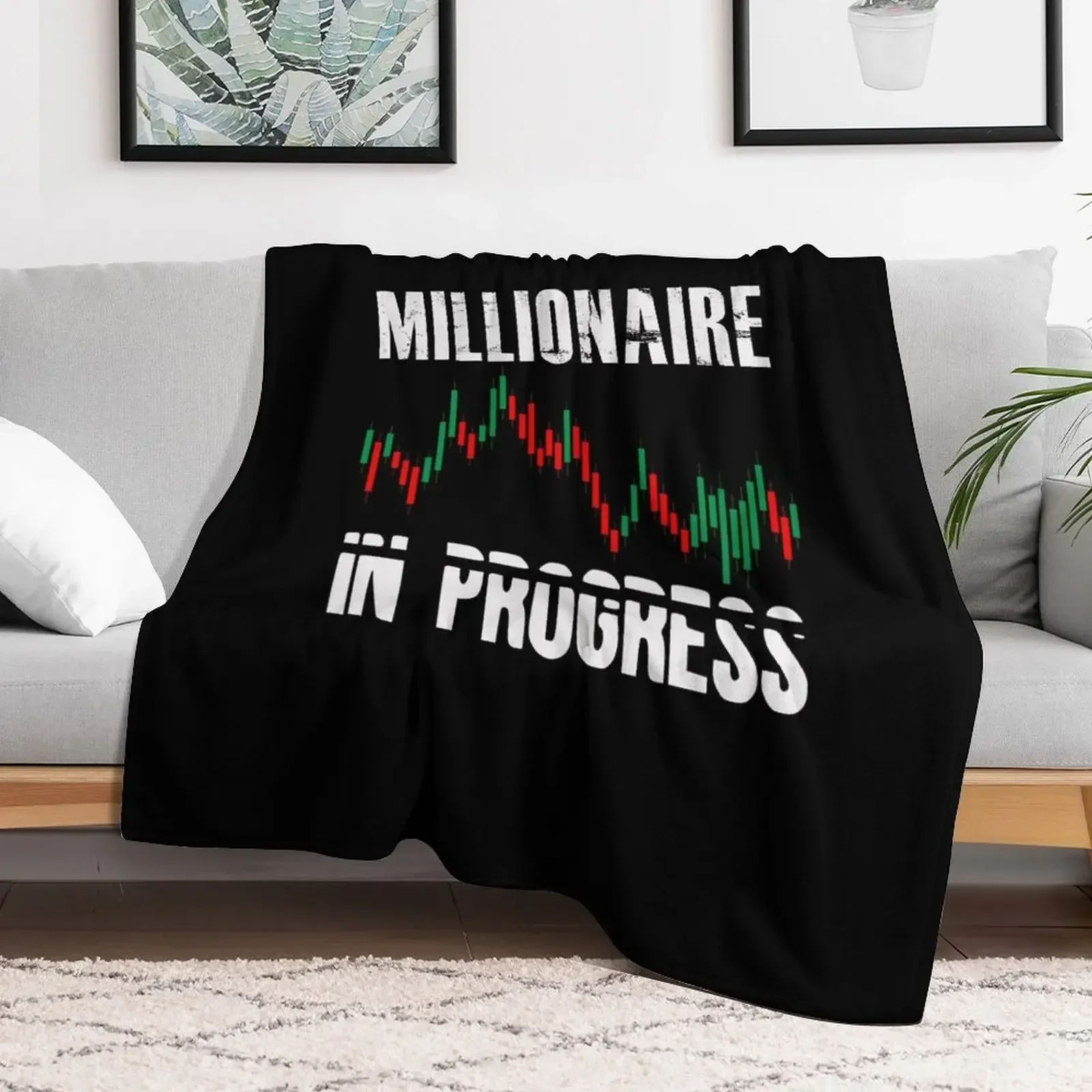 Millionaire In Progress Daytrader Trader Trading Throw Blanket Plaid Thermal warm winter Soft Big Blankets
Millionaire In Progress Daytrader Trader Trading Throw Blanket Plaid Thermal warm winter Soft Big Blankets