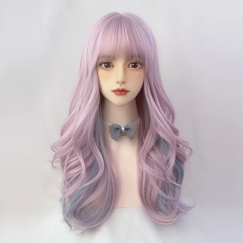 VICWIG женский длинный парик в стиле Лолиты для Кореи и Японии, синтетические вьющиеся волосы для косплея для вечеринки
VICWIG женский длинный парик в стиле Лолиты для Кореи и Японии, синтетические вьющиеся волосы для косплея для вечеринки