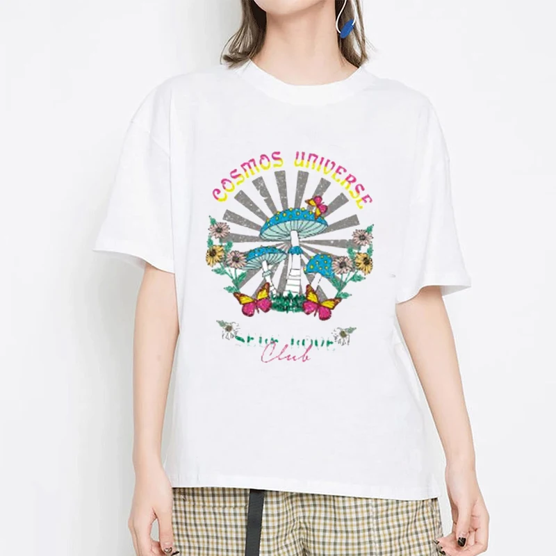 Love Yourself Cosmos Universe Summer Casual Tee California Women's Retro Style Vacation Beach Shirt short sleeve Women t-shirt
Love Yourself Cosmos Universe Summer Casual Tee California Women's Retro Style Vacation Beach Shirt short sleeve Women t-shirt