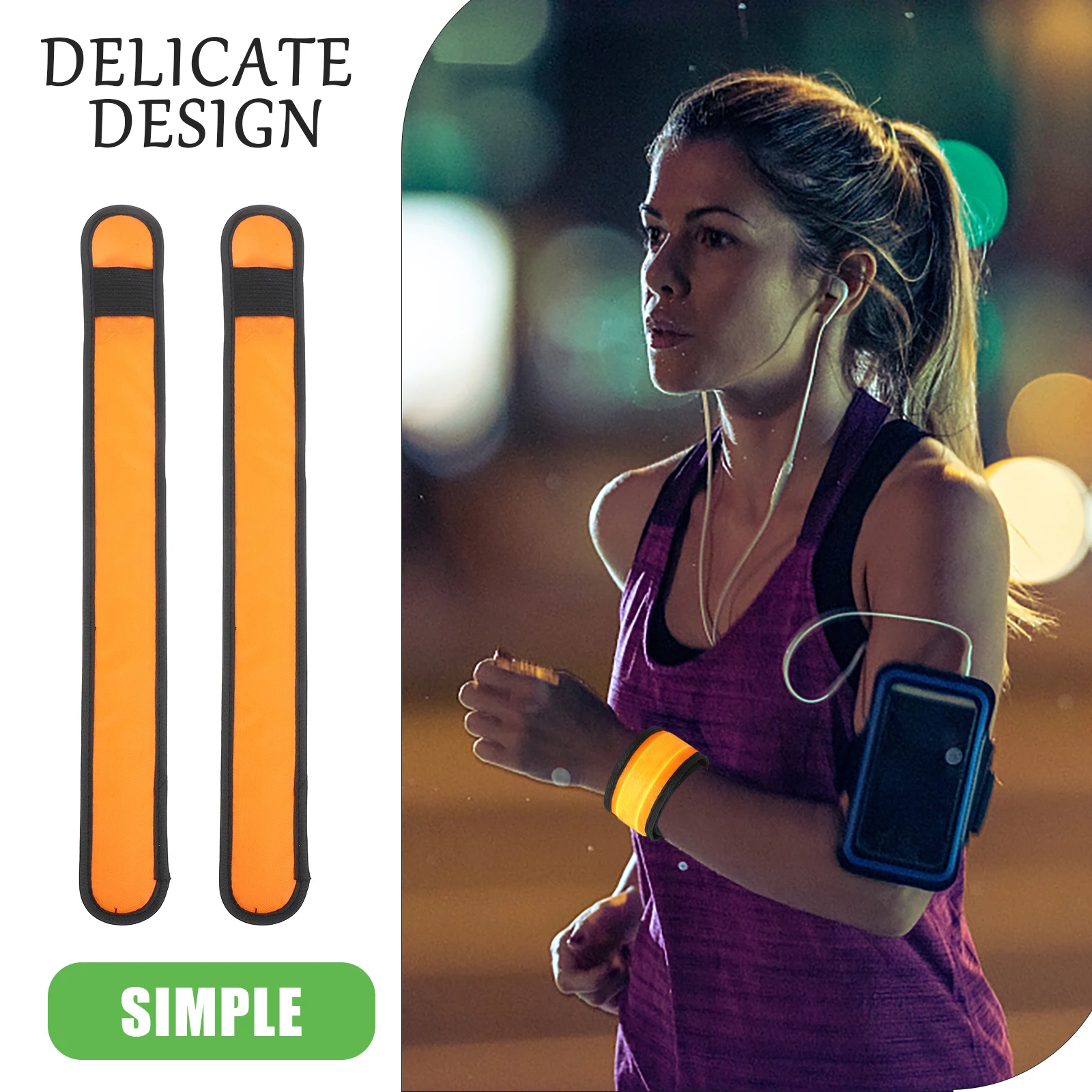 5 Pcs Wristband Luminous Armband Night Run Wristbands Cloth Glow Bracelets Running Led Slap 
5 Pcs Wristband Luminous Armband Night Run Wristbands Cloth Glow Bracelets Running Led Slap