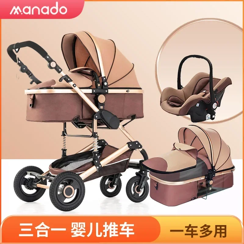 Baby Stroller Lightweight Folding High Landscape Can Sit Lie Down Shock-absorbing Newborn Babies Children's Handcart
Baby Stroller Lightweight Folding High Landscape Can Sit Lie Down Shock-absorbing Newborn Babies Children's Handcart