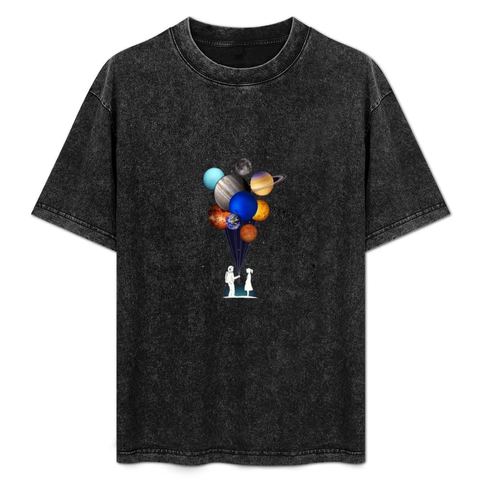 The Spaceman's Trip, with the planets and couple T-Shirt Lightweight Basic Short Sleeve Shirt
The Spaceman's Trip, with the planets and couple T-Shirt Lightweight Basic Short Sleeve Shirt