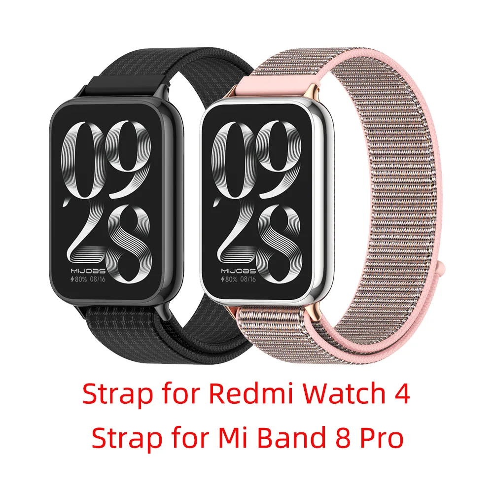 Ремешок Redmi Watch 4, нейлоновый браслет для умных часов Xiaomi Redmi Watch 4, сменный ремешок для Mi Band 8 9 Pro, аксессуары
Ремешок Redmi Watch 4, нейлоновый браслет для умных часов Xiaomi Redmi Watch 4, сменный ремешок для Mi Band 8 9 Pro, аксессуары