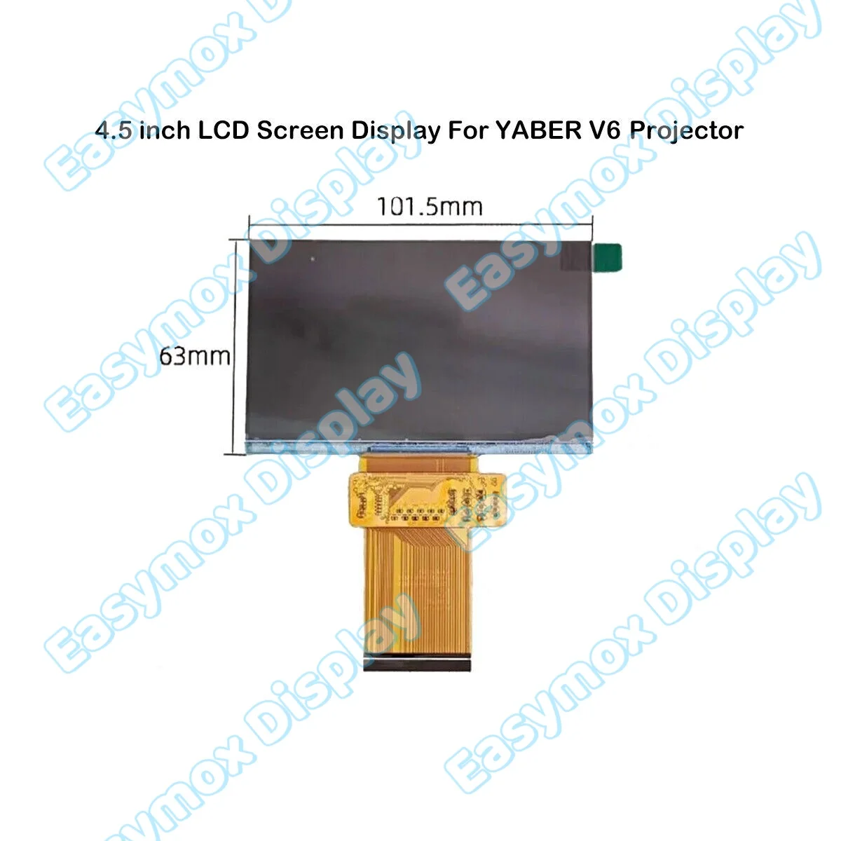 GS040FHB-N10-6HP0 4.5" LCD Screen Display for YABER V6 Projector Accessories Screen Replacement
GS040FHB-N10-6HP0 4.5" LCD Screen Display for YABER V6 Projector Accessories Screen Replacement