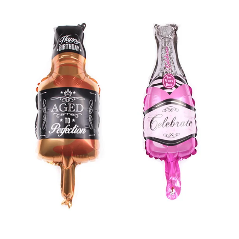 Mini Whiskey Bottle Aluminum Foil Balloon Party Banquet Celebration Decoration Balloons
Mini Whiskey Bottle Aluminum Foil Balloon Party Banquet Celebration Decoration Balloons