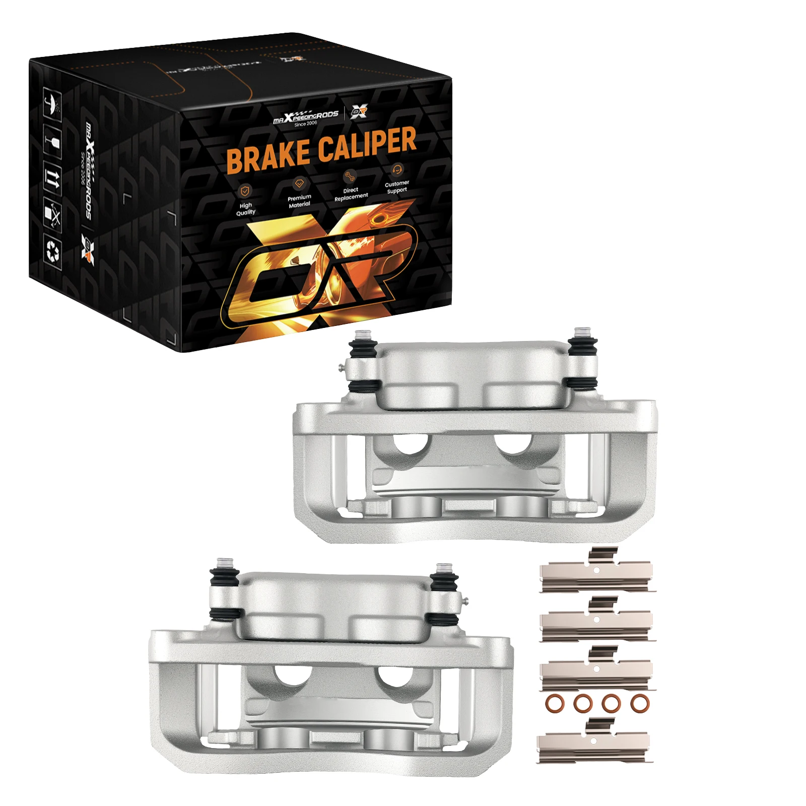 Пара передних дисковых тормозных суппортов для Ford E-150 E-250 E-350 E-450 1999-2007 18B4761 F7TZ2B121AA 6C2Z2B120C Набор суппортов дискового тормоза
Пара передних дисковых тормозных суппортов для Ford E-150 E-250 E-350 E-450 1999-2007 18B4761 F7TZ2B121AA 6C2Z2B120C Набор суппортов дискового тормоза