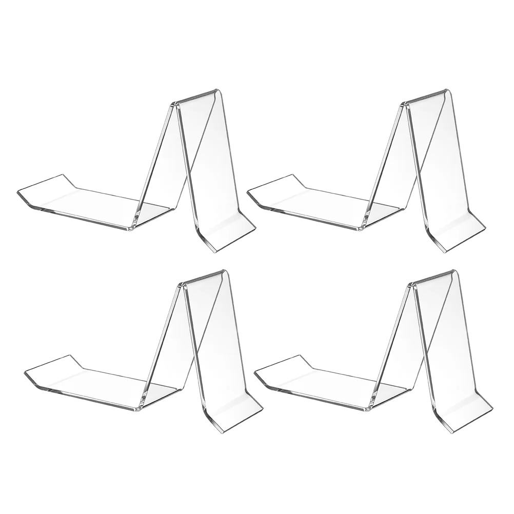 4 Pcs Shoe Display Rack Clear Acrylic Stand for Retail Store Sneakers Sandals Showcase Holder Shoe Shelf Storage
4 Pcs Shoe Display Rack Clear Acrylic Stand for Retail Store Sneakers Sandals Showcase Holder Shoe Shelf Storage