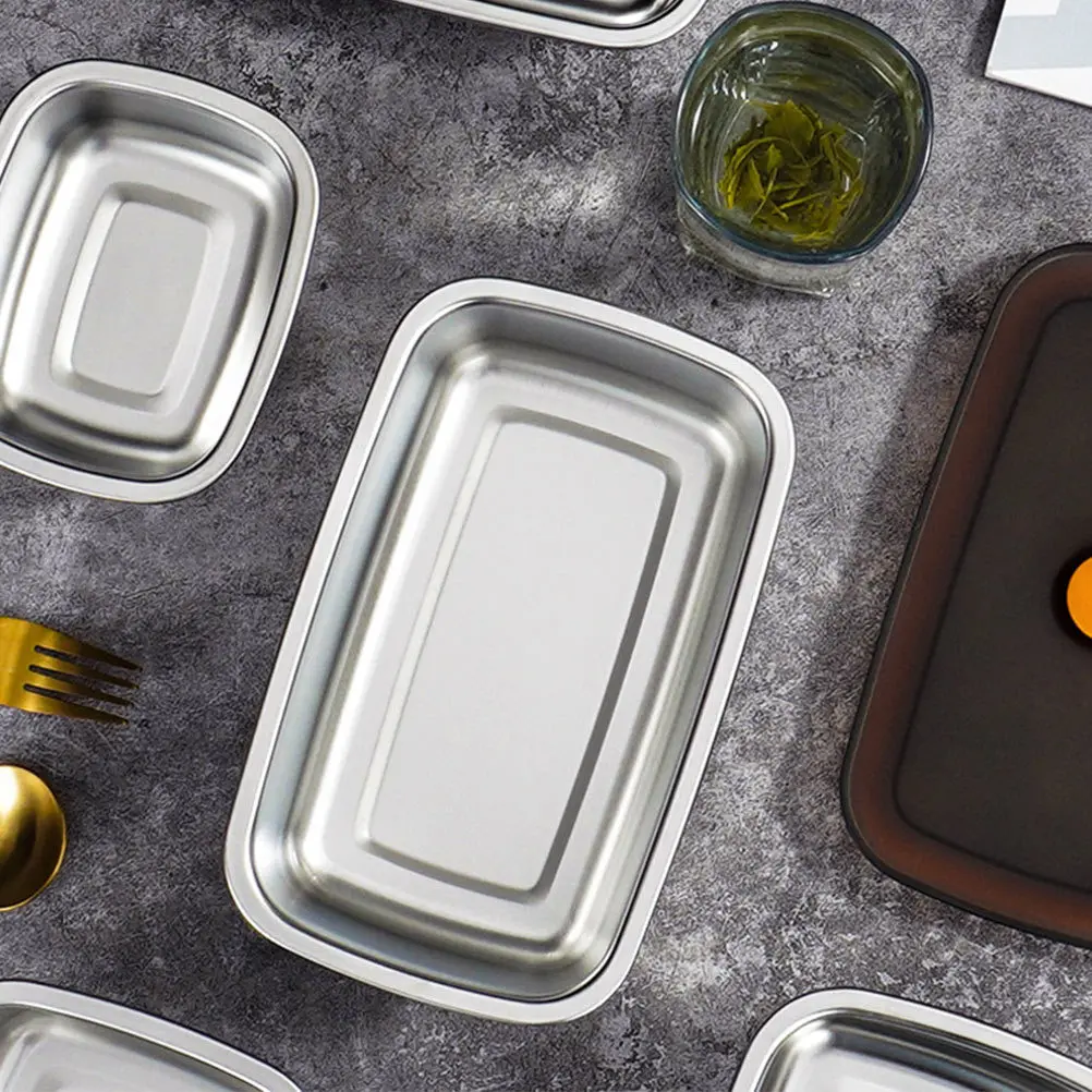 1pc 600Ml Stainless Steel Lunch Box Large Capacity Food Grade Safe Material Portable Leakproof Design For Home Outdoor Use Bento
1pc 600Ml Stainless Steel Lunch Box Large Capacity Food Grade Safe Material Portable Leakproof Design For Home Outdoor Use Bento