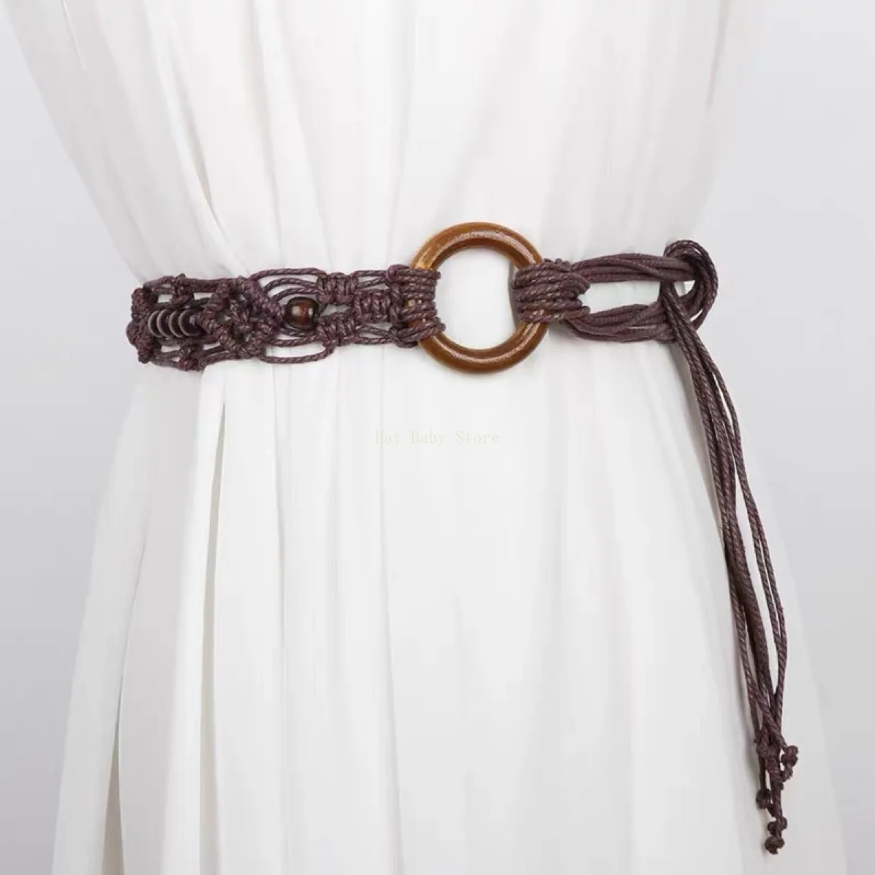 Knot Tassel Waist Belt for Women's Dress Decorative Waxed Rope Fine Waist Chain Versatile Body Chain Korean Style Accessory
Knot Tassel Waist Belt for Women's Dress Decorative Waxed Rope Fine Waist Chain Versatile Body Chain Korean Style Accessory