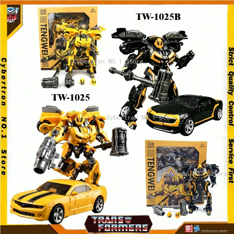In Stock New Transformer Toy Deformation Robot TW-1025B Black Wasp Warrior Bumblebee KO Studio Series SS-49 Action Model Figures
In Stock New Transformer Toy Deformation Robot TW-1025B Black Wasp Warrior Bumblebee KO Studio Series SS-49 Action Model Figures