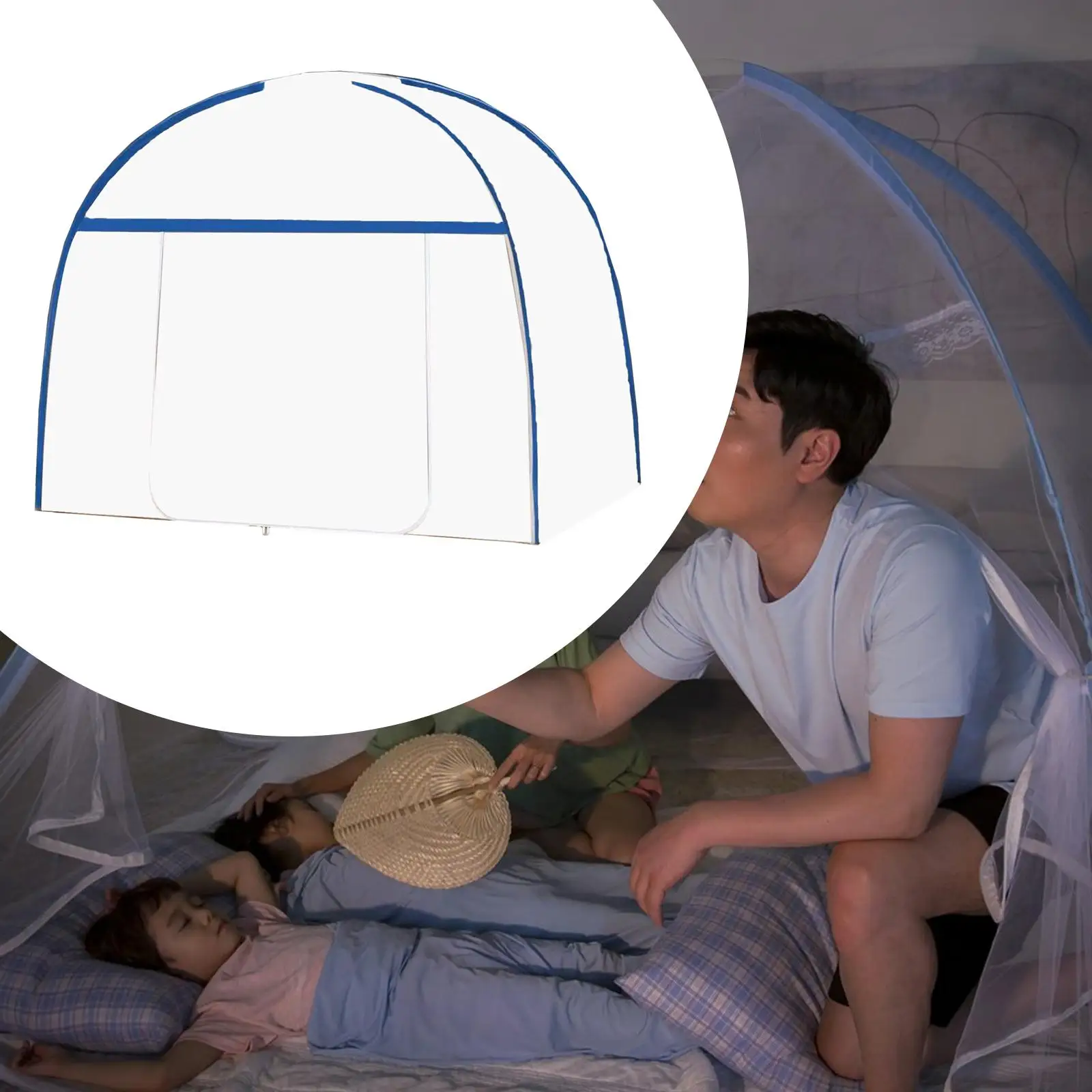 Kids Bed Netting Cover Portable Fully Enclosed Protection Folding Fit 1.2M Beds for Nursery Room Home Rvs Travel 120cmx200cm
Kids Bed Netting Cover Portable Fully Enclosed Protection Folding Fit 1.2M Beds for Nursery Room Home Rvs Travel 120cmx200cm
