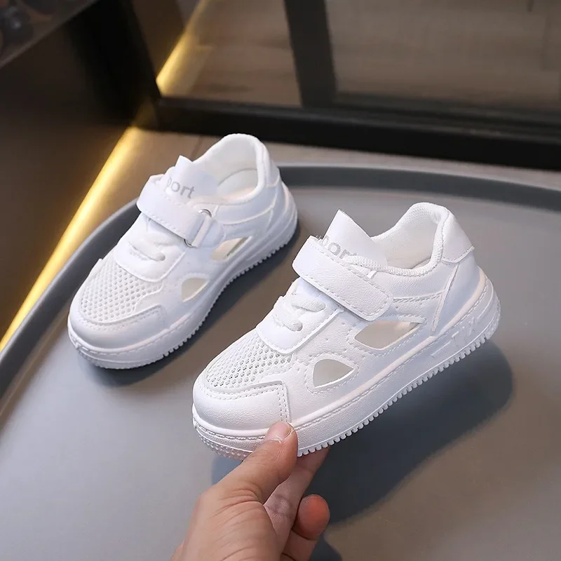 2024 Summer Sandals Children's White Shoes Boys College Style Sports Shoes Non-Slip Versatile Comfortable Baby Girls
2024 Summer Sandals Children's White Shoes Boys College Style Sports Shoes Non-Slip Versatile Comfortable Baby Girls
