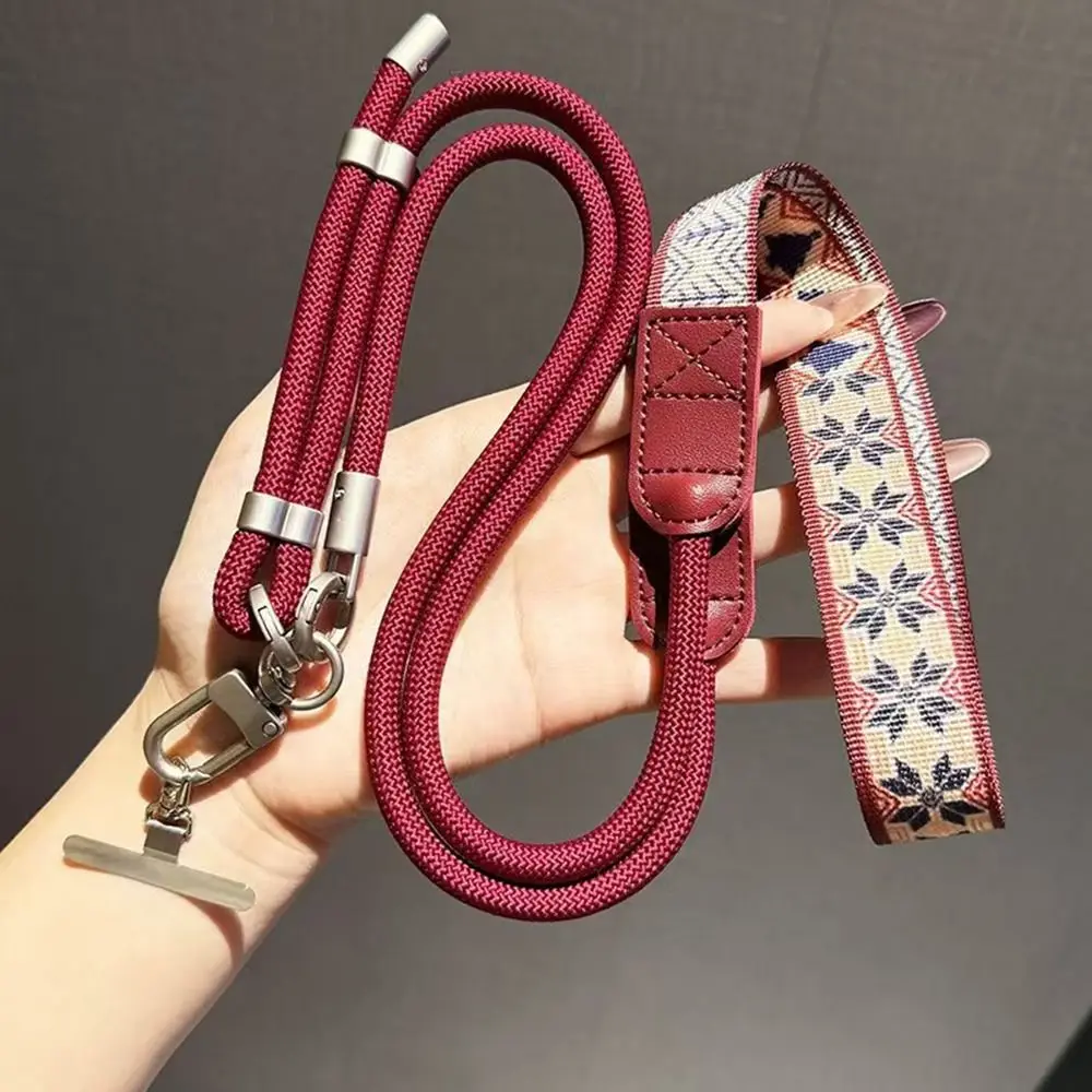 New Universal Adjustable Phone Strap 360 Degree Rotation Anti Loss Phone Lanyard Metal Hook Long Hanging Rope for Phone Case
New Universal Adjustable Phone Strap 360 Degree Rotation Anti Loss Phone Lanyard Metal Hook Long Hanging Rope for Phone Case