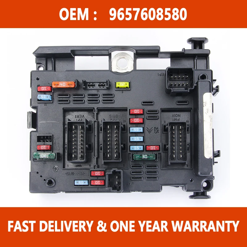 9657608580 B5 B3 B4 BSM Control Module Fuse Box For Citroen C2 Peugeot 206 307 807 Partner Lancia Phedra Fiat tools
9657608580 B5 B3 B4 BSM Control Module Fuse Box For Citroen C2 Peugeot 206 307 807 Partner Lancia Phedra Fiat tools