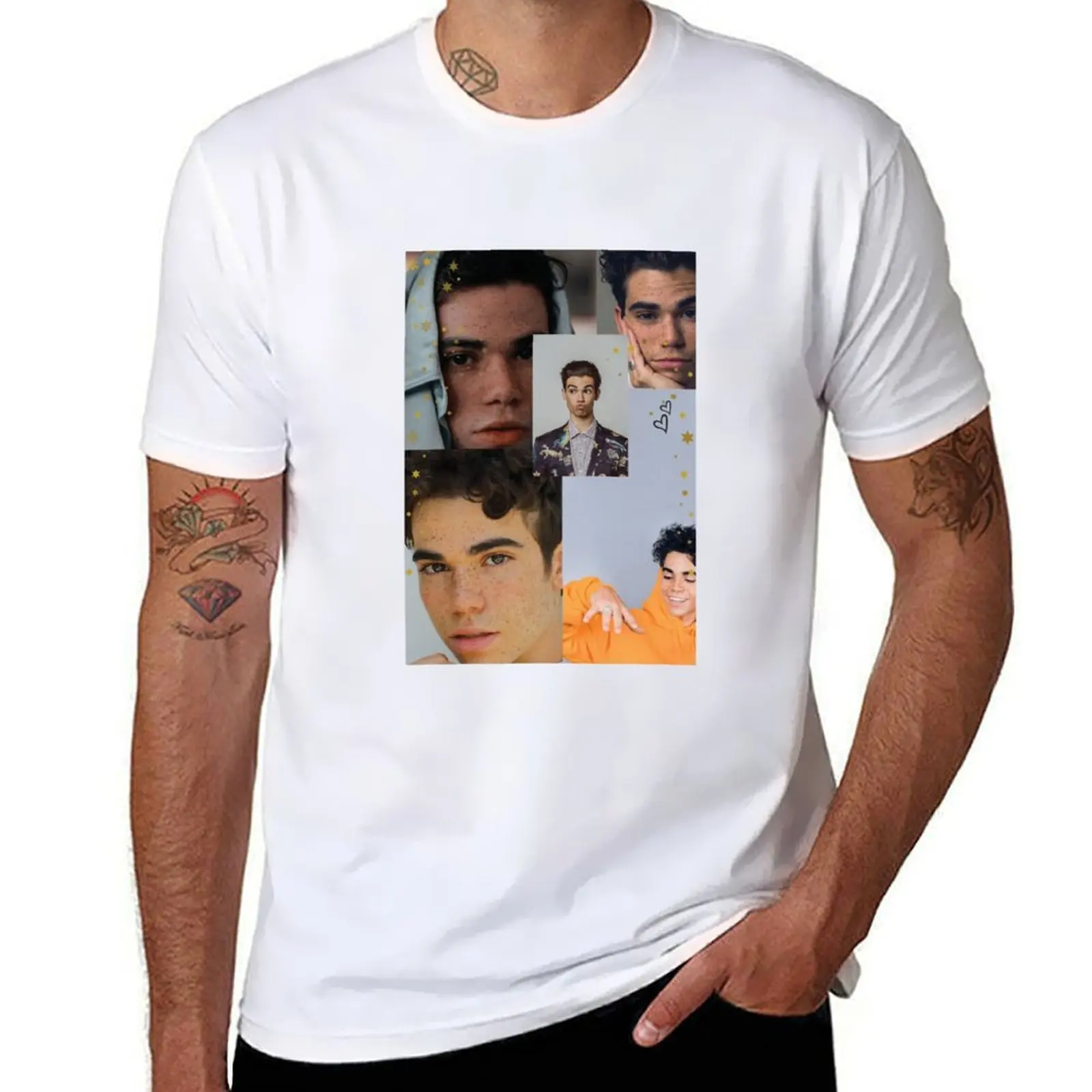 Cameron Boyce Collage poster T-Shirt black cotton t-shirt plain for man package t shirts for man cotton T-Shirt
Cameron Boyce Collage poster T-Shirt black cotton t-shirt plain for man package t shirts for man cotton T-Shirt