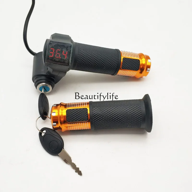 12-99V general voltage display speed regulation handle bicycle modified electric vehicle accessories
12-99V general voltage display speed regulation handle bicycle modified electric vehicle accessories