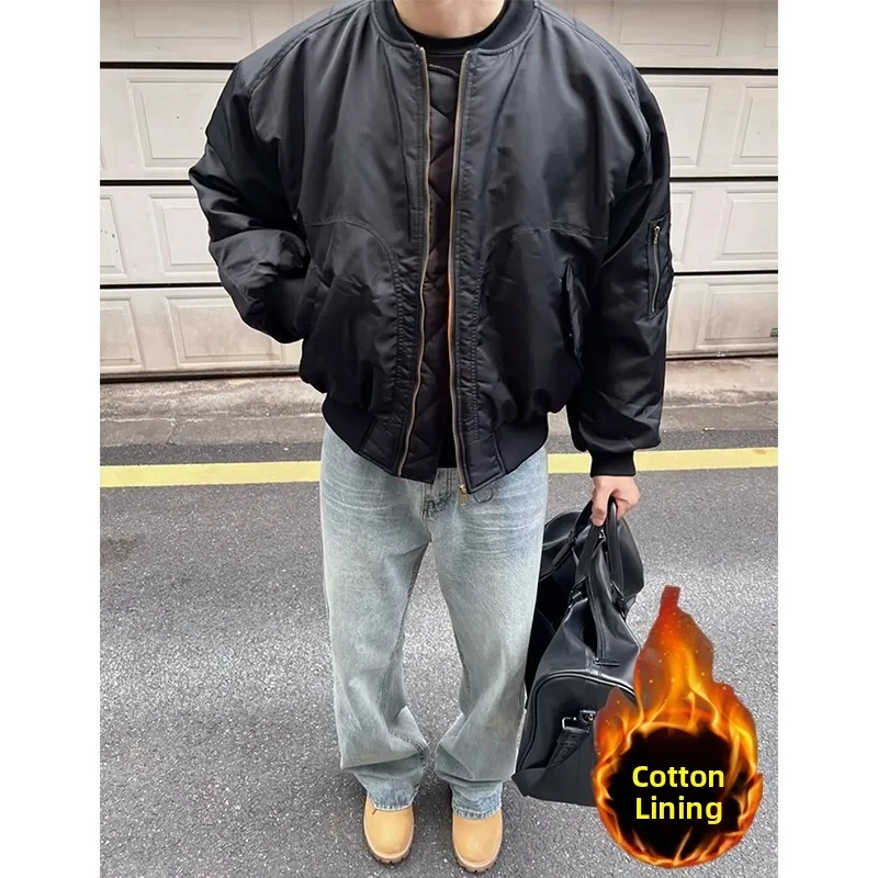 Мужская утепленная куртка-бомбер большого размера (250 Pou Bla) из хлопка с молнией, осенне-зимнее пальто
Мужская утепленная куртка-бомбер большого размера (250 Pou Bla) из хлопка с молнией, осенне-зимнее пальто