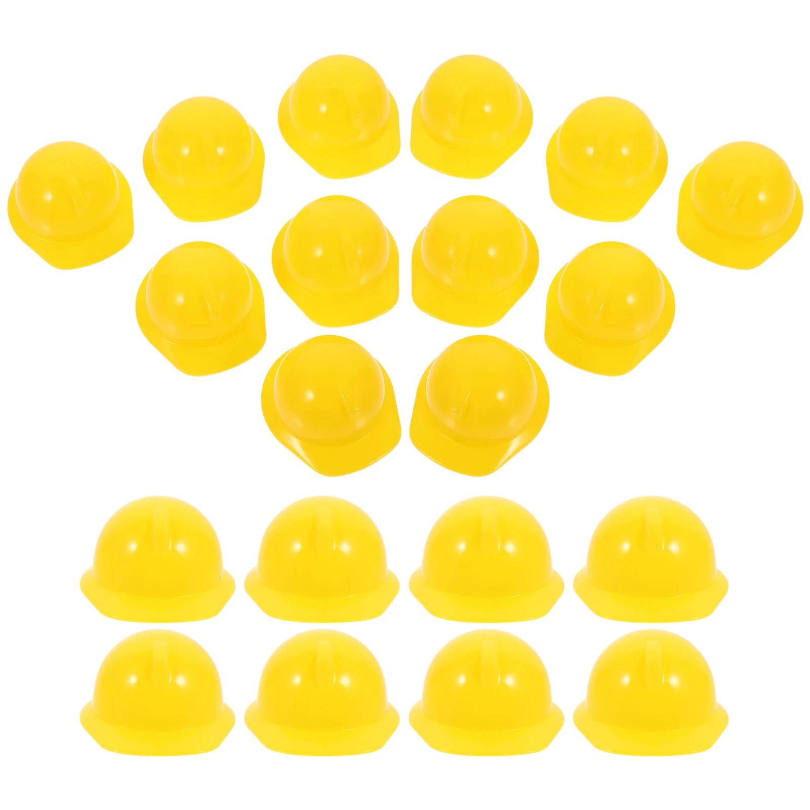 20 Pcs Mini Construction Hat Decorative Hats Small Chicken Pet Plastic Helmets Dollhouse Accessories
20 Pcs Mini Construction Hat Decorative Hats Small Chicken Pet Plastic Helmets Dollhouse Accessories