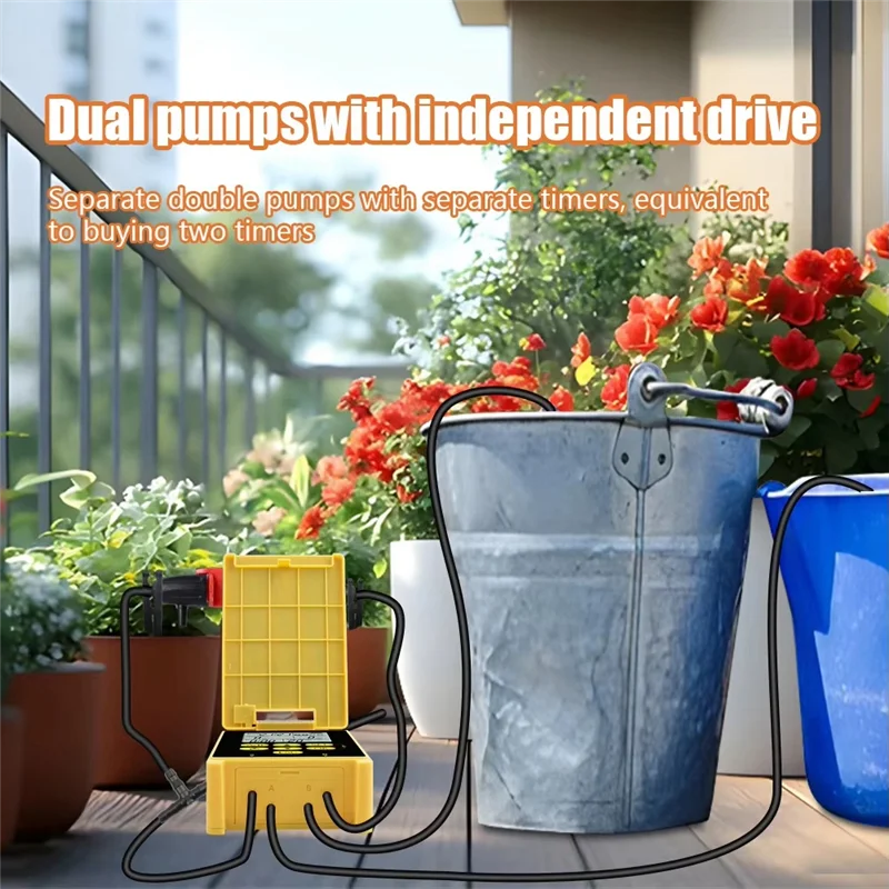 【Berserkk】Smart Solar Irrigation Timer Irrigation Timer Digital LCD Automatic Irrigation System
【Berserkk】Smart Solar Irrigation Timer Irrigation Timer Digital LCD Automatic Irrigation System