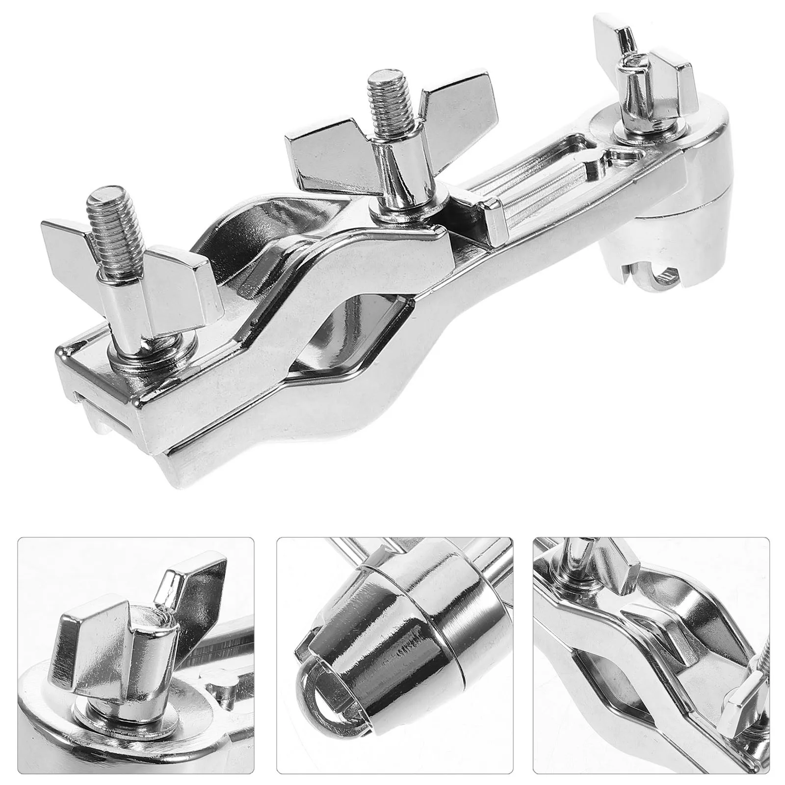Drum Clamp Extension Rack Cowbell Holder for Drums Musical Instrument Stand Silver Bracket
Drum Clamp Extension Rack Cowbell Holder for Drums Musical Instrument Stand Silver Bracket
