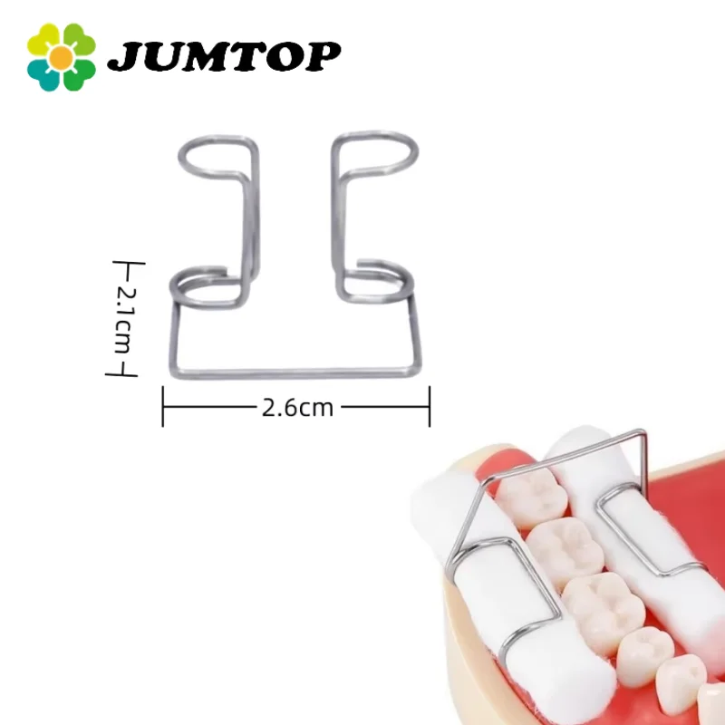 JUMTOP 4Pcs Dental Cotton Roll Clip Orthodontic Clip Cotton Roll Holder Sterilizable Stainless Autoclavable Dentistry Lab Tools
JUMTOP 4Pcs Dental Cotton Roll Clip Orthodontic Clip Cotton Roll Holder Sterilizable Stainless Autoclavable Dentistry Lab Tools
