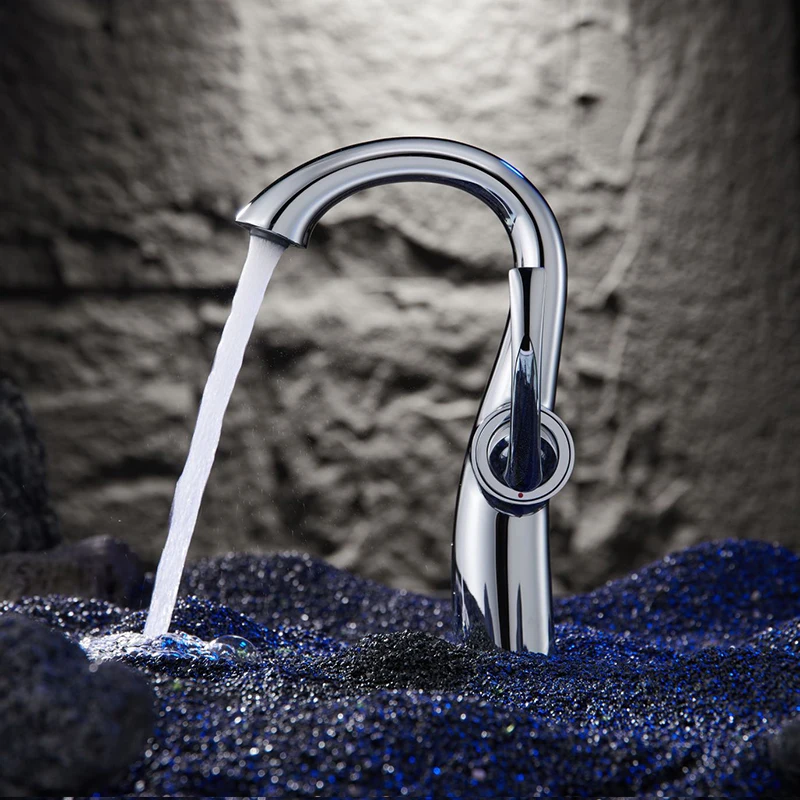 BAKALA Bathroom Basin Faucet Solid Brass Rose gold Basin Faucet Single Handle Hot Cold Water Mixer Tap For Bathroom Sink faucet
BAKALA Bathroom Basin Faucet Solid Brass Rose gold Basin Faucet Single Handle Hot Cold Water Mixer Tap For Bathroom Sink faucet