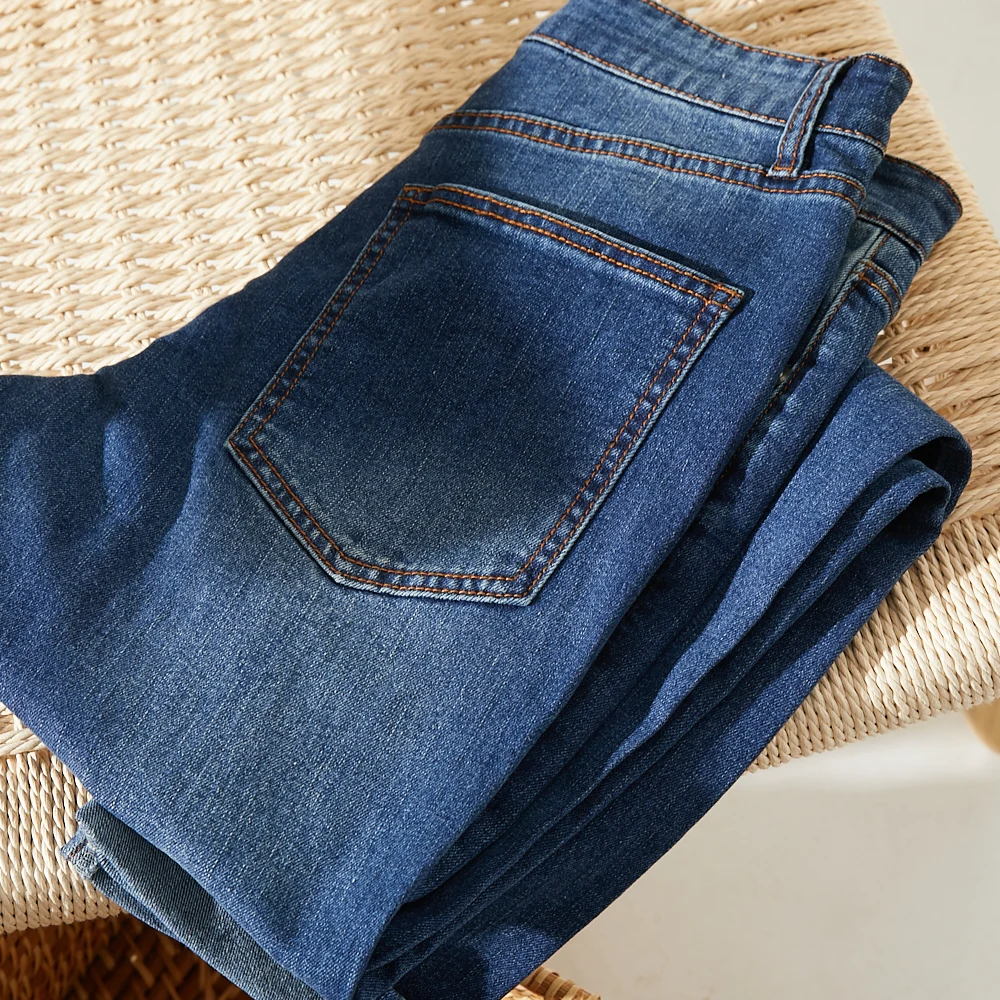 Comfortable Elastic Indigo Denim Men's Vintage Waed Slim Fit Jeans Long Pants Faionable Urban Sle Casual Spring Wear
Comfortable Elastic Indigo Denim Men's Vintage Waed Slim Fit Jeans Long Pants Faionable Urban Sle Casual Spring Wear