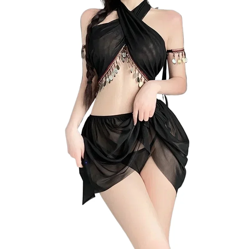 Sexy Ancient Persian and Egyptian Cosplay Unleash Inner Seductress with Exotic Lingerie Set Adorned with Metallic Accessories
Sexy Ancient Persian and Egyptian Cosplay Unleash Inner Seductress with Exotic Lingerie Set Adorned with Metallic Accessories