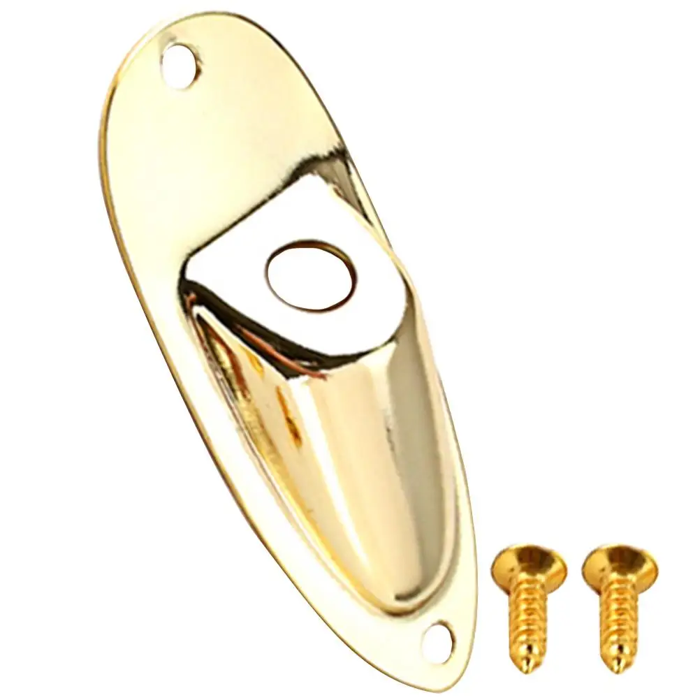 Guitar Jack Plate Metal Durable Replacement Wear Resistant Electric Guitar Accessory Sturdy Output Part Practical
Guitar Jack Plate Metal Durable Replacement Wear Resistant Electric Guitar Accessory Sturdy Output Part Practical