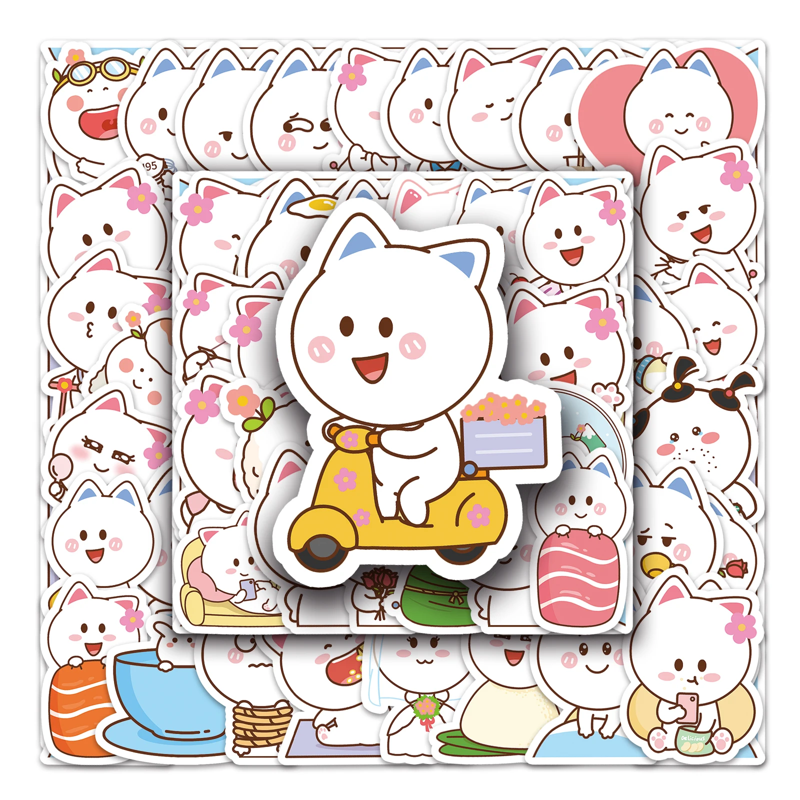 50pc Cartoon Cute Graffiti Stickers Suitcase Laptop Guitar Skateboard Personalized Decoration Stickers
50pc Cartoon Cute Graffiti Stickers Suitcase Laptop Guitar Skateboard Personalized Decoration Stickers