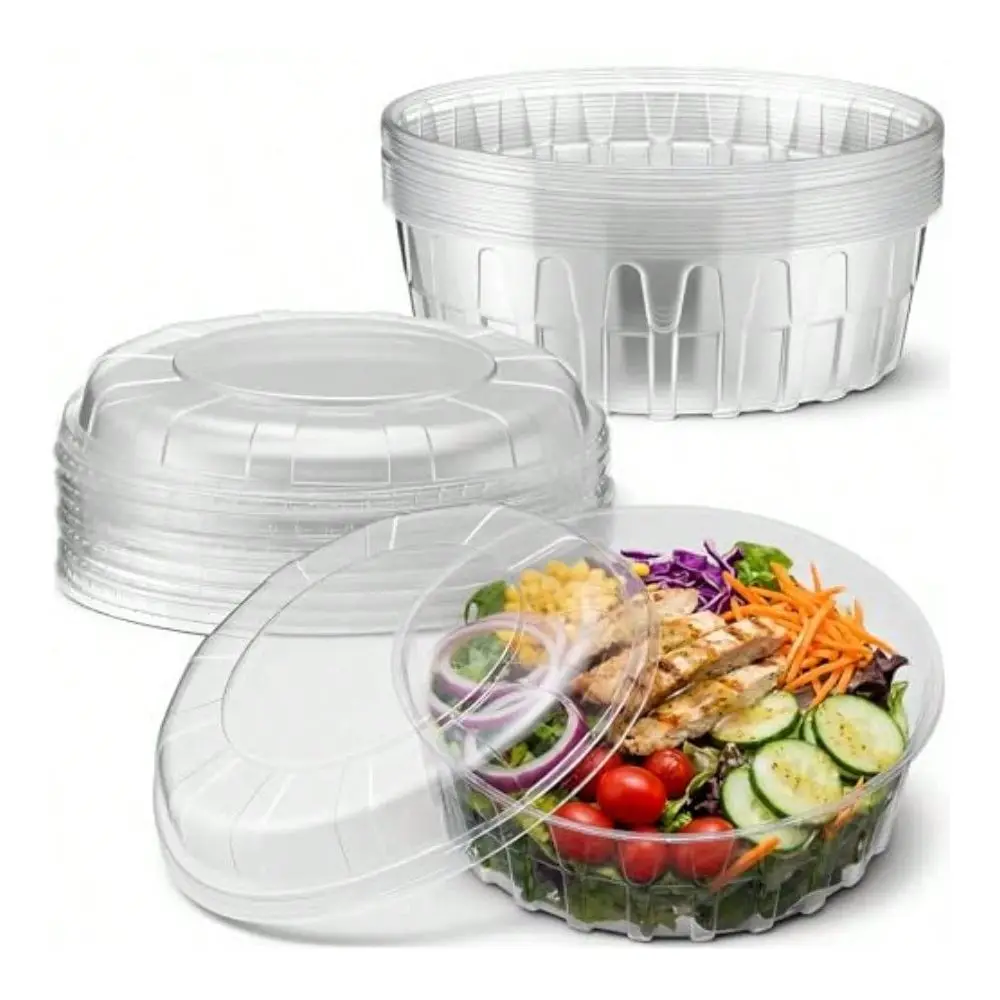 Pack 96 Oz Disposable Large Plastic Salad Bowls With Airtight Lids Clear Plastic Salad Bowls For Lunch Takeout Salads Meal Frui
Pack 96 Oz Disposable Large Plastic Salad Bowls With Airtight Lids Clear Plastic Salad Bowls For Lunch Takeout Salads Meal Frui