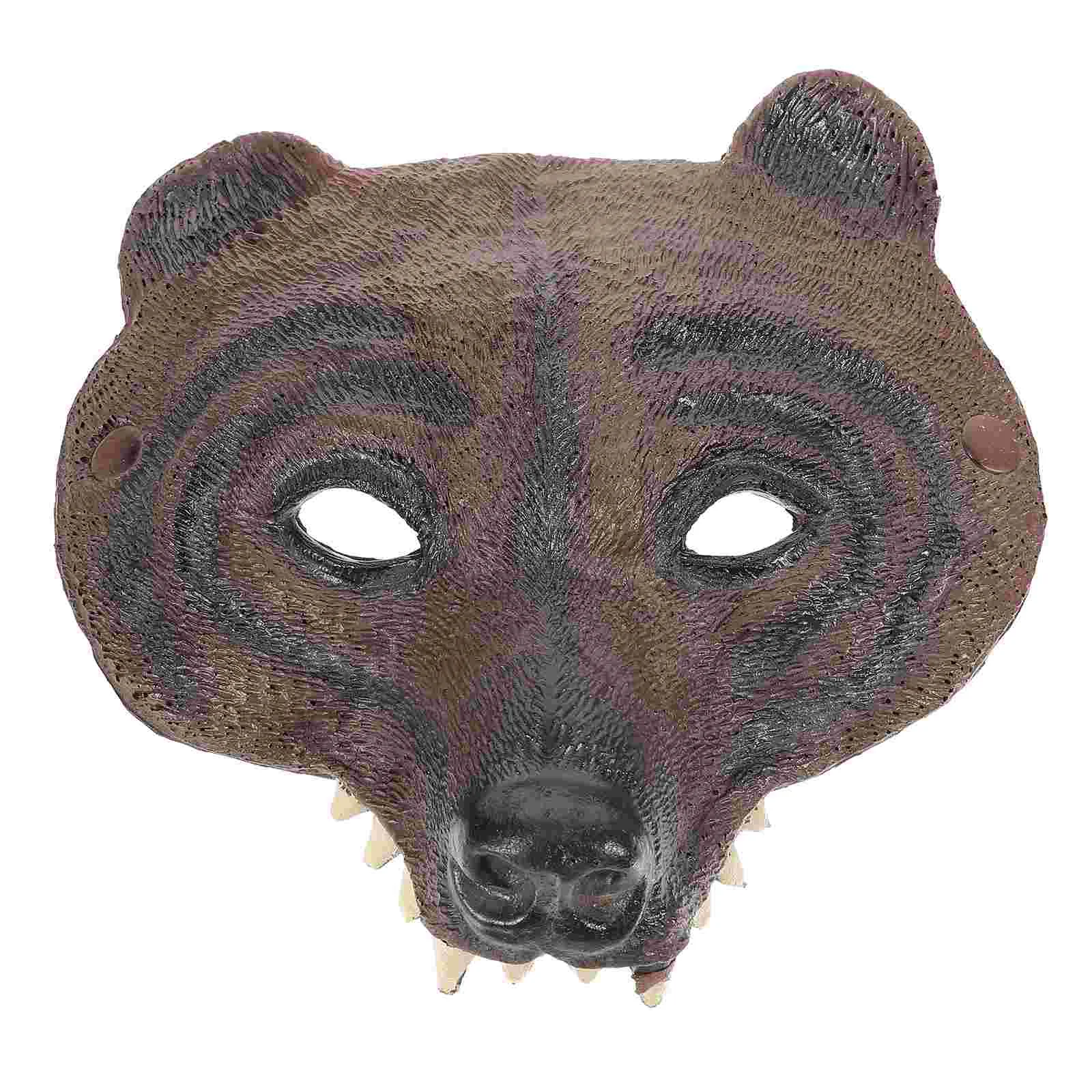 Bear Mask Costume Black Halloween Costumes Party Masks for Adults Masquerade Furry Face Men
Bear Mask Costume Black Halloween Costumes Party Masks for Adults Masquerade Furry Face Men