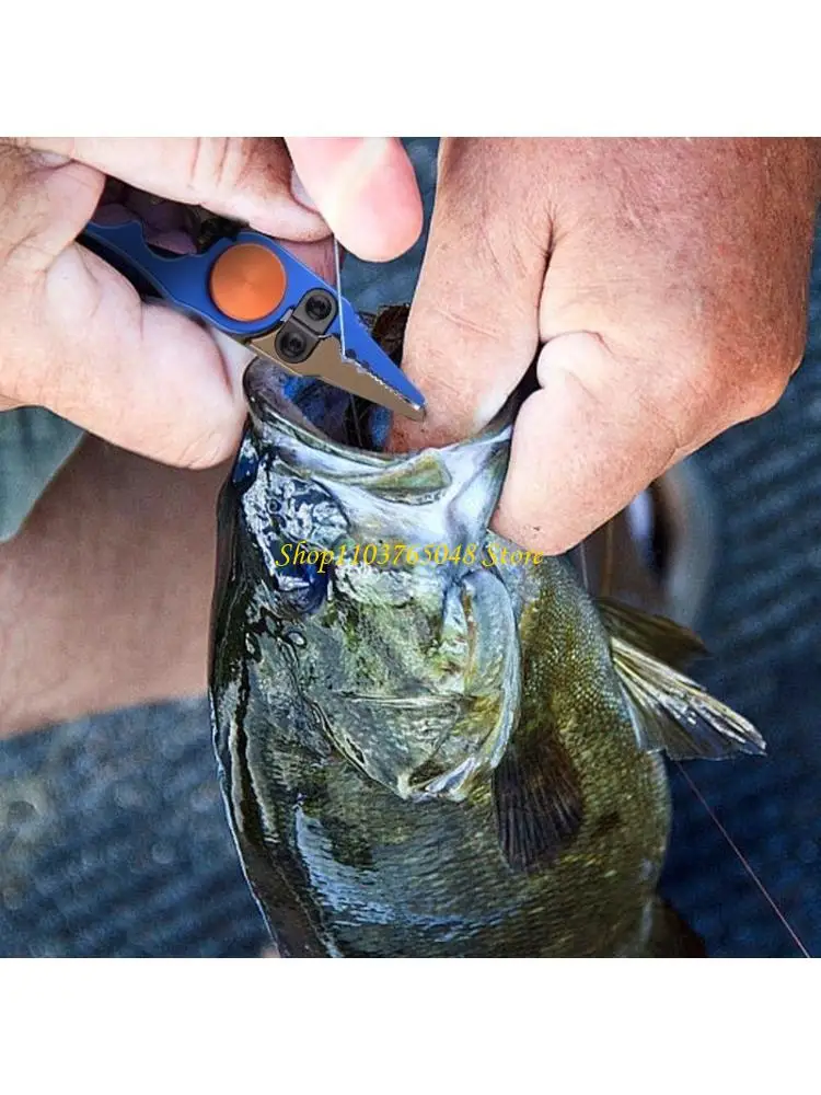 R53E Fish Grip Grabber Keeper Fishing Lip Fishes Plier Multifunctional Fishing Line Cutter Fish Mouth Clamp Fish Hook Remover
R53E Fish Grip Grabber Keeper Fishing Lip Fishes Plier Multifunctional Fishing Line Cutter Fish Mouth Clamp Fish Hook Remover