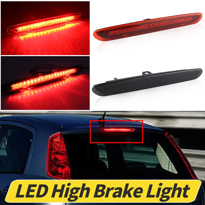 1PC LED Additional Brake Light 3rd High Level Rear Tail Lamp for Abarth Punto Evo/Grande Punto Fiat Punto/Punto Evo Smoke Red
1PC LED Additional Brake Light 3rd High Level Rear Tail Lamp for Abarth Punto Evo/Grande Punto Fiat Punto/Punto Evo Smoke Red