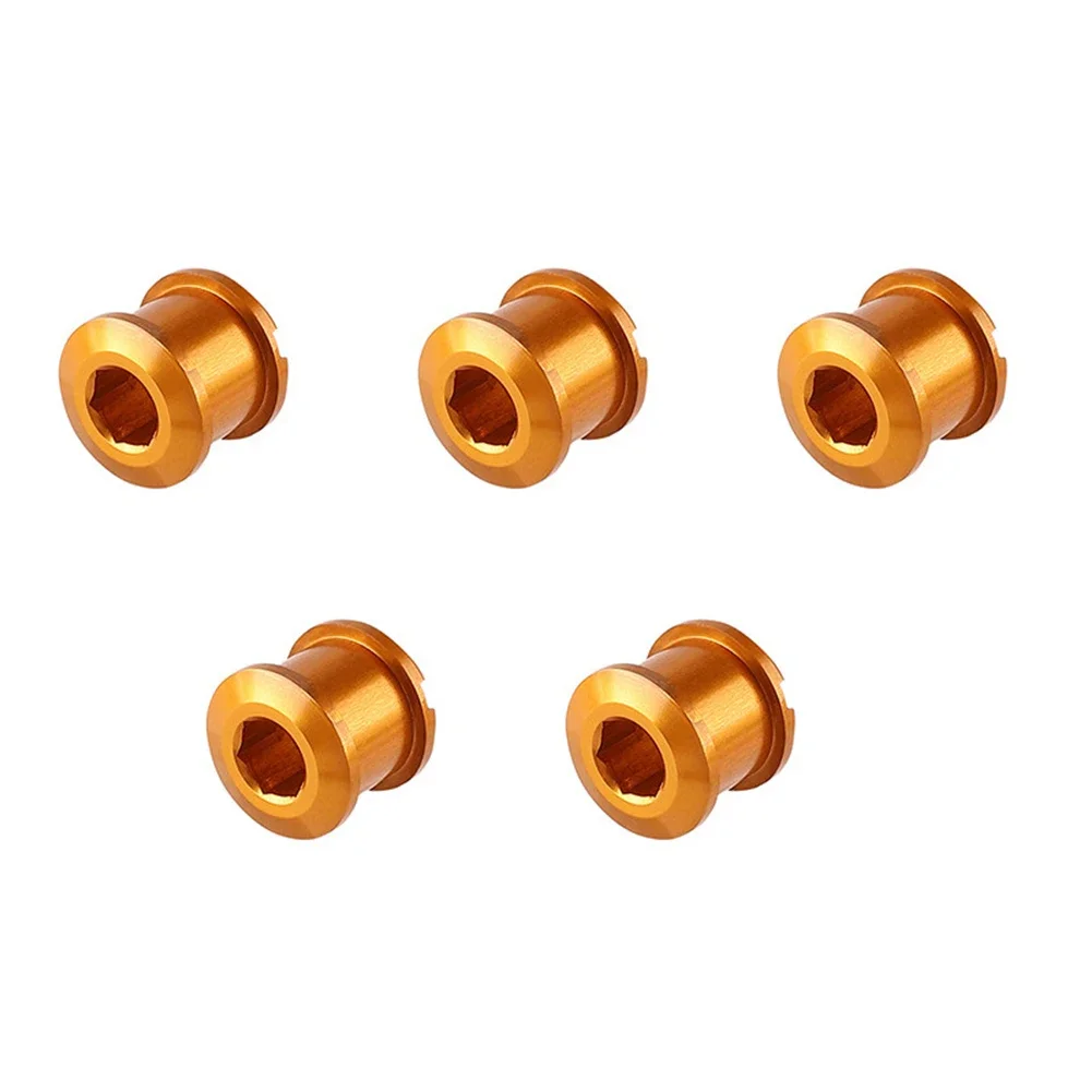 5pcs Bike Chainring Bolts Single Double Triple Speeds Bolts Aluminum Ti Alloy Bicycle Chainring Bolts Cycling Accessories
5pcs Bike Chainring Bolts Single Double Triple Speeds Bolts Aluminum Ti Alloy Bicycle Chainring Bolts Cycling Accessories