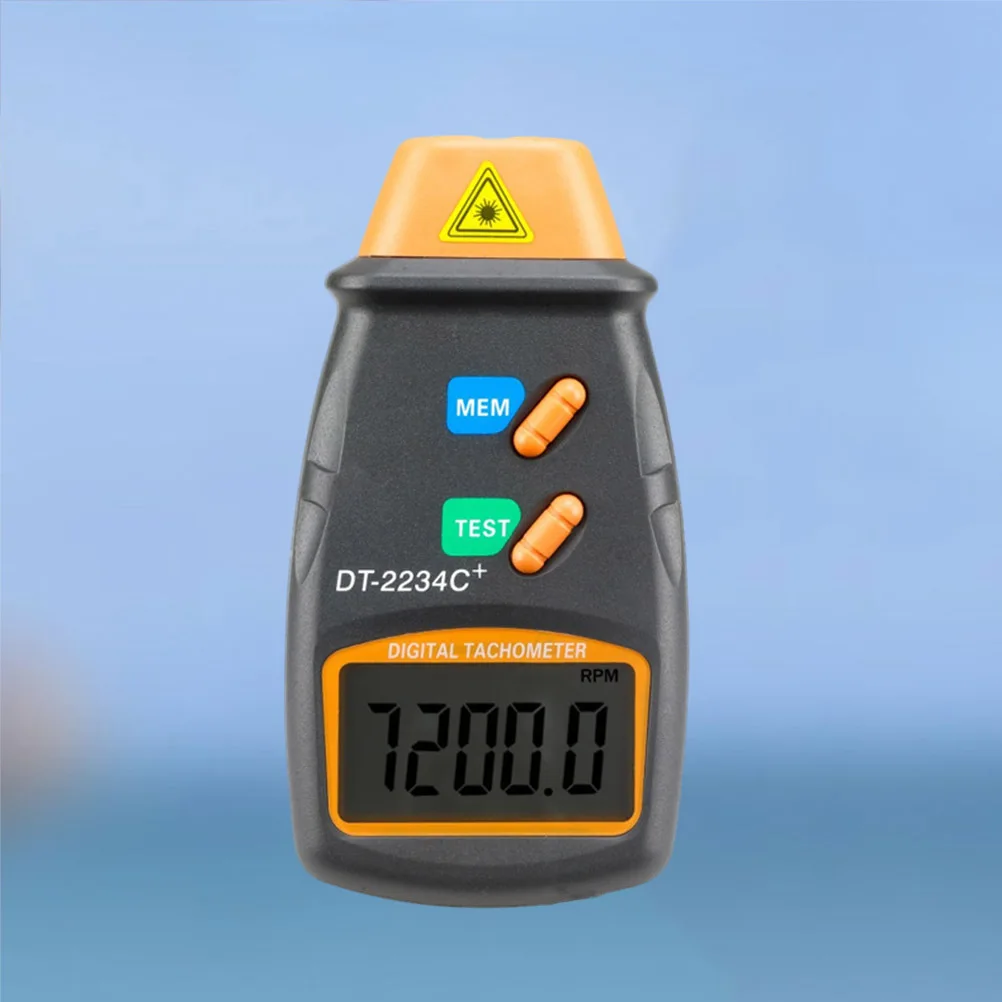 Digital Tachometer Md-2234c Plus High Class Ii 25 to 99999 Range Professional Rotary Tester Automatic Switch Red LED Beam 
Digital Tachometer Md-2234c Plus High Class Ii 25 to 99999 Range Professional Rotary Tester Automatic Switch Red LED Beam