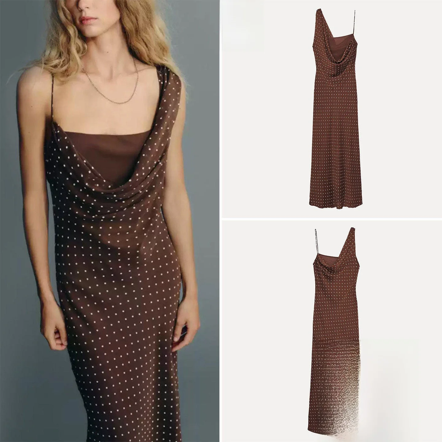 Casual Polka Dot Dress Women's Summer Autumn Winter Spring Casual Style Pleated Skirt Chinese Manufacturer Daily Wear
Casual Polka Dot Dress Women's Summer Autumn Winter Spring Casual Style Pleated Skirt Chinese Manufacturer Daily Wear
