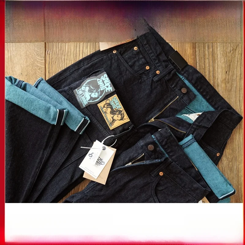 Limited Edition Dragon Year Blue Dye Straight Leg Vintage Ame Ka Chi Jeans mid High Waist Zipper Closure Casual Denim Pants
Limited Edition Dragon Year Blue Dye Straight Leg Vintage Ame Ka Chi Jeans mid High Waist Zipper Closure Casual Denim Pants