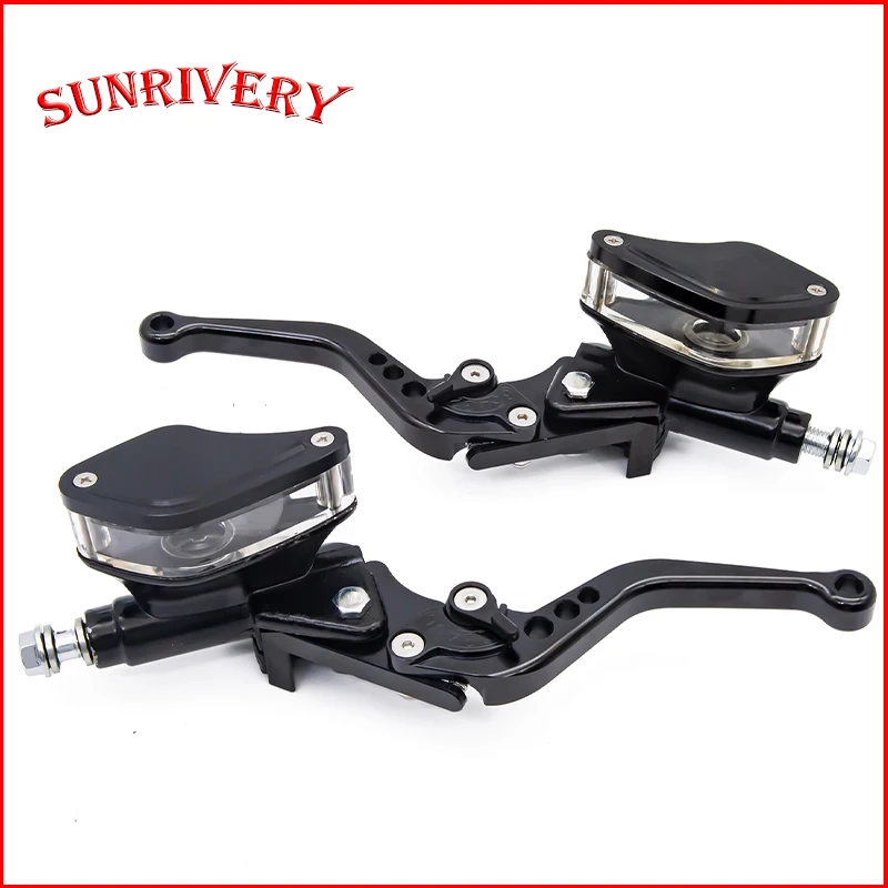Universal 7/8" 22mm Black CNC Brake Clutch Lever Hydraulic Master Cylinder Pump Motorcycle Accessories
Universal 7/8" 22mm Black CNC Brake Clutch Lever Hydraulic Master Cylinder Pump Motorcycle Accessories