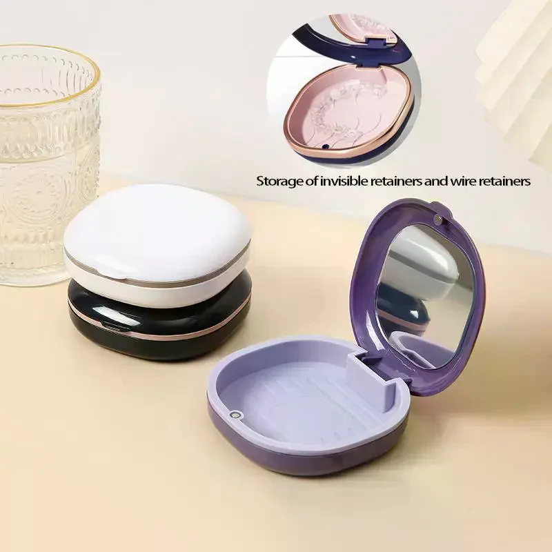 Retainer Box Magnetic Cover Fake Teeth Denture Storage Case Mouth Guard Aligner Braces Orthodontics Container Oral Hygiene
Retainer Box Magnetic Cover Fake Teeth Denture Storage Case Mouth Guard Aligner Braces Orthodontics Container Oral Hygiene