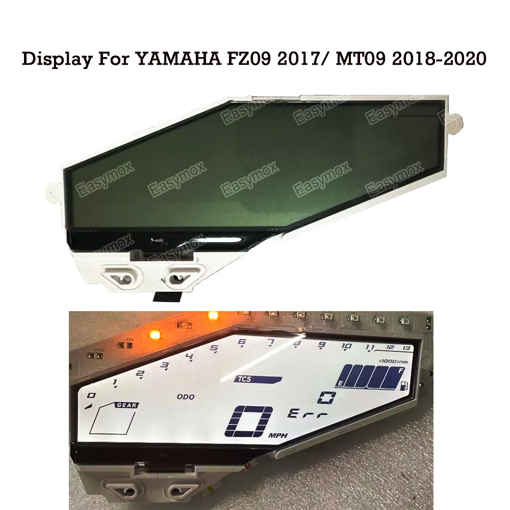Оригинальный ЖК-дисплей для YAMAHA MT09 MT-09 2018-2020 / FZ-09 2017, спидометр, экран, кластер, ремонт жк-экрана
Оригинальный ЖК-дисплей для YAMAHA MT09 MT-09 2018-2020 / FZ-09 2017, спидометр, экран, кластер, ремонт жк-экрана