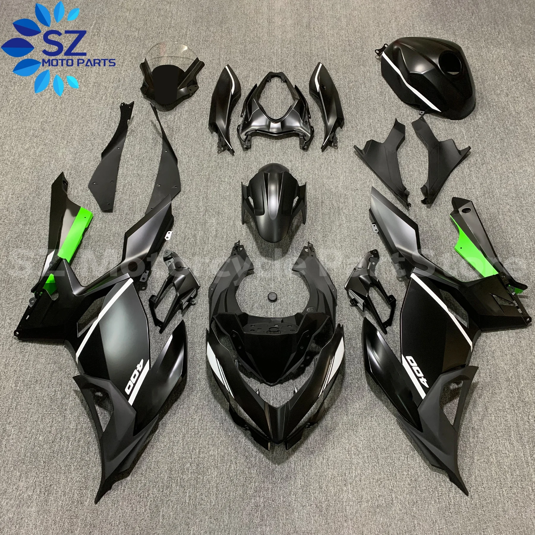 New ABS Motorcycle Fairings Kit for KAWASAKI Ninja400 EX400 2018-2024 NINJA400 18 19 2020 2021 2022 2023 24 Bodywork fairing Kit
New ABS Motorcycle Fairings Kit for KAWASAKI Ninja400 EX400 2018-2024 NINJA400 18 19 2020 2021 2022 2023 24 Bodywork fairing Kit