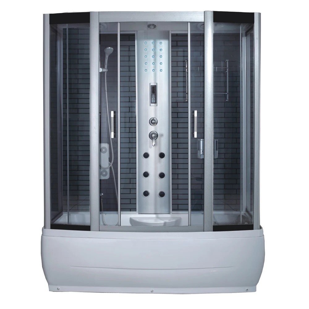 Паровой душ премиум-класса для ванной комнаты с закаленным стеклом Jacuzzi
Паровой душ премиум-класса для ванной комнаты с закаленным стеклом Jacuzzi